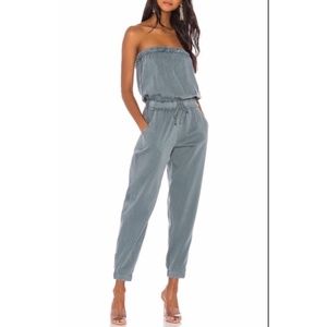 Young Fabulous & Broke Reeve Jumpsuit Teal S